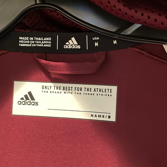 ADIDAS Arizona Sun Devils NCAA Gamemode FZ Wind Breaker Light Jacket Hooded ASU - Picture 7 of 10